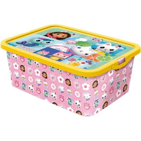 Gabby's Dollhouse Storage Click Box 13L