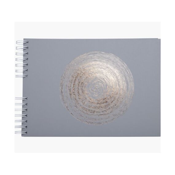 Exacompta Fotoalbum Spiraal 50 Paginas Wit 32X22Cm Ellipse Grijs