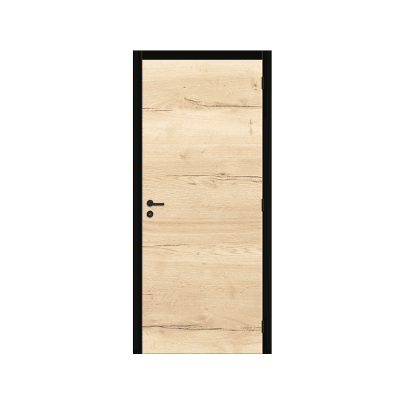 Concept Woodfeeling Horizontaal Nature Oak Tubespaan Kit Black 73cm