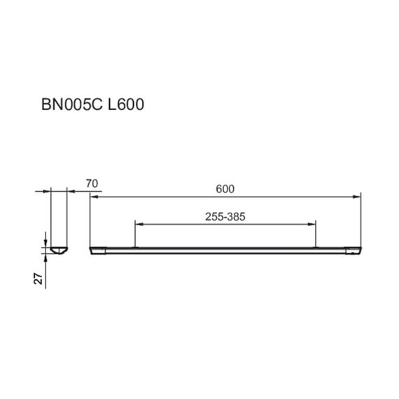 Projectline Batten 60 1600Lm 4000K