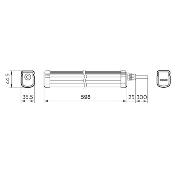 Projectline Waterproof 60 1700Lm 4000K