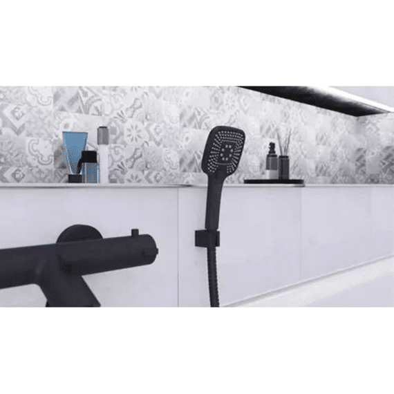 Revanna Handdouche - Mat Zwart