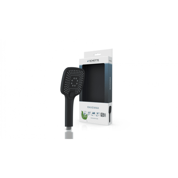 Revanna Handdouche - Mat Zwart