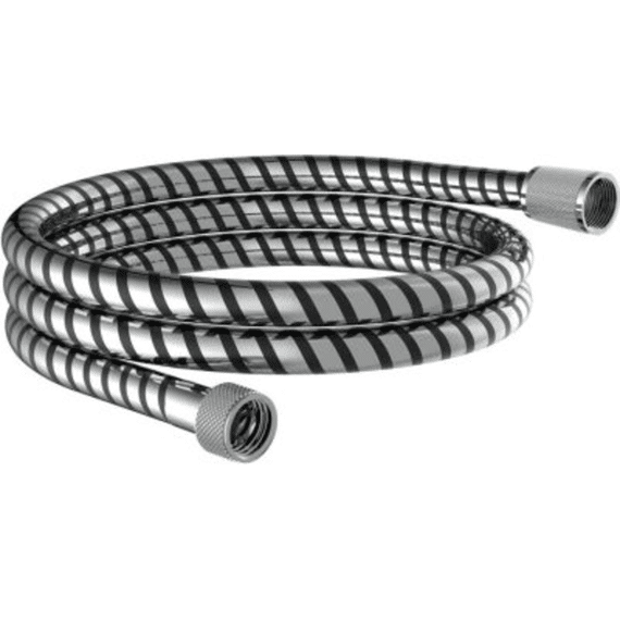 Hogaflex K-1 Doucheslang - Kunststof Chroom-zwart