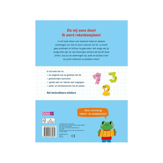 Ik Leer Rekenen Met Stickers (6-7J)