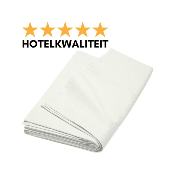 Lakens / Draps Katoen 240x300+2 slopen Ivoire