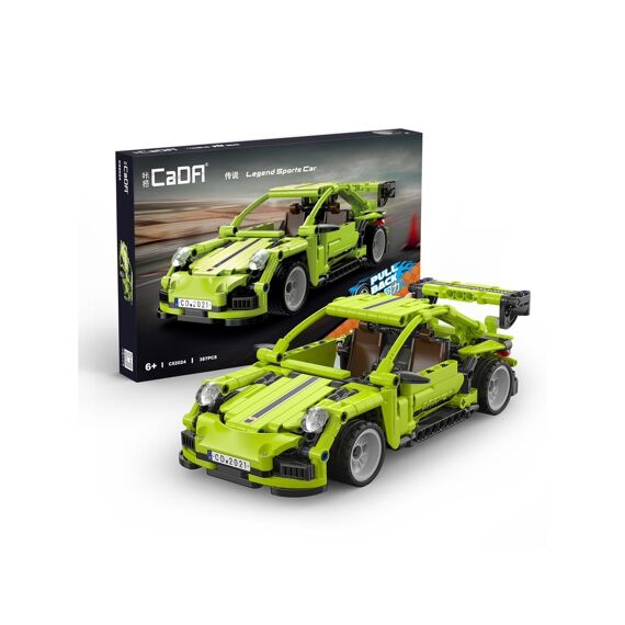 Pull Back Racing Car Lime 387St.