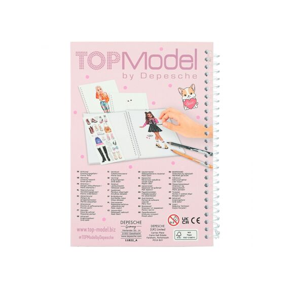 Topmodel Pocket Kleurboek