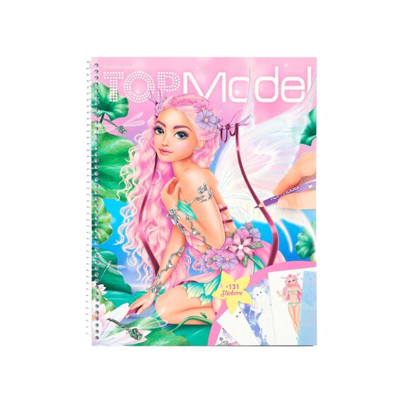 Create Your Topmodel Kleurboek Met Stickers Fantasy