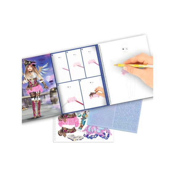 Create Your Topmodel Kleurboek Met Stickers Fantasy