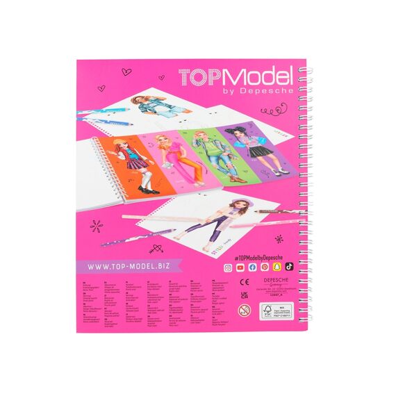 Create Your Topmodel Kleurboek