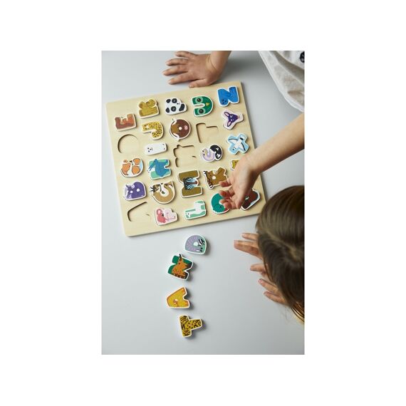 Stoere Dieren Alfabetpuzzel