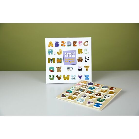 Stoere Dieren Alfabetpuzzel