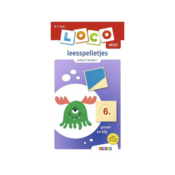 Loco Mini Leesspelletjes Groep 3 / Leerjaar 1