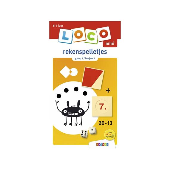 Loco Mini Rekenspelletjes Groep 3 / Leerjaar 1