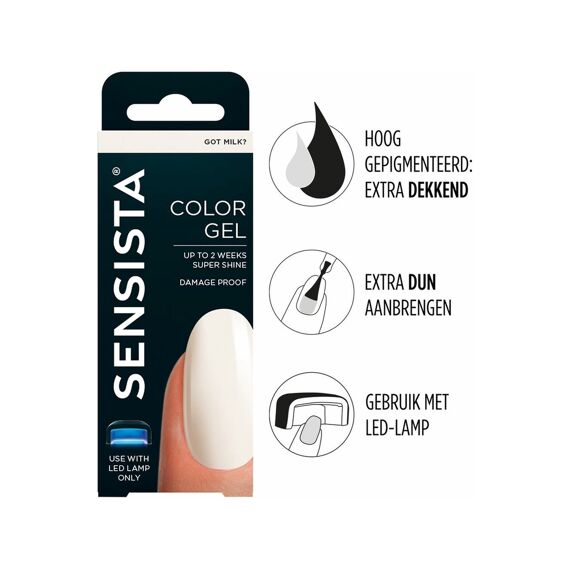 SENSISTA COLOR GEL GOT MILK 7.5ML