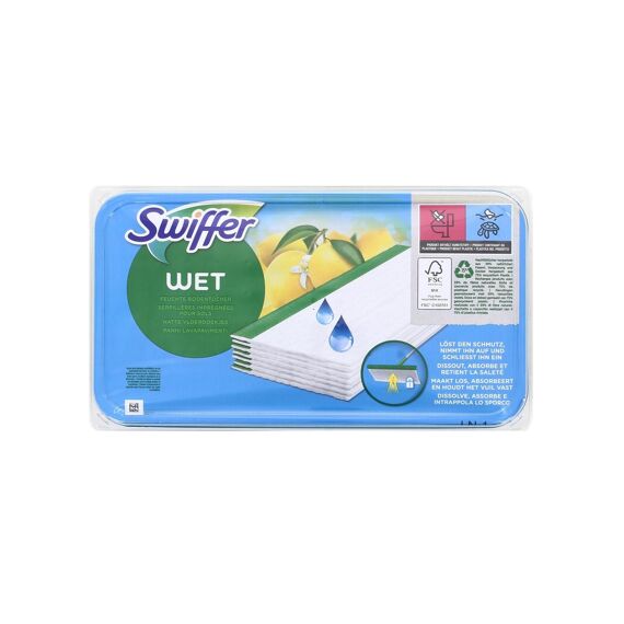 Swiffer Doekjes Wet Navulling Lemon 10St