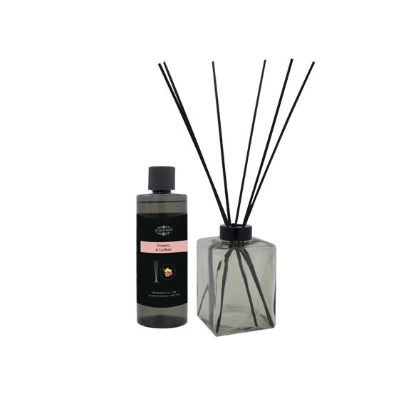 Reed Diffuser Square Green 400 Ml Freesia & Lychee