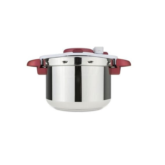 Tefal P4620733 Clipso Minute Perfect Pressure Cooker 6L Rood