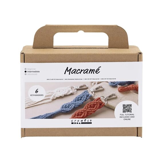 Mini Hobbyset Macrame Sleutelhanger