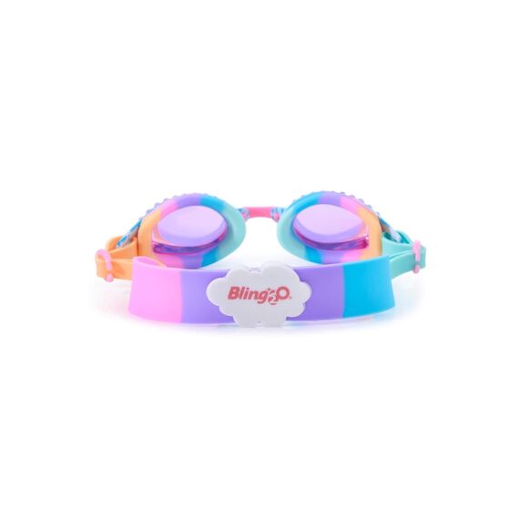 Bling2O Zwembril Cloud Blue +3Jaar Blauw Siliconen Aanpasbare Hoofdband