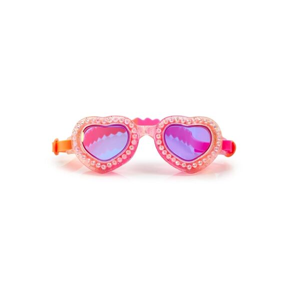 Bling2O Zwembril Heart Breaker +6Jaar Roze Siliconen Met Aanpasbare Hoofdband