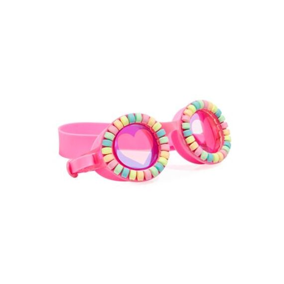 Bling2O Zwembril Pink Jewels +6Jaar Roze Siliconen Met Aanpasbare Hoofdband