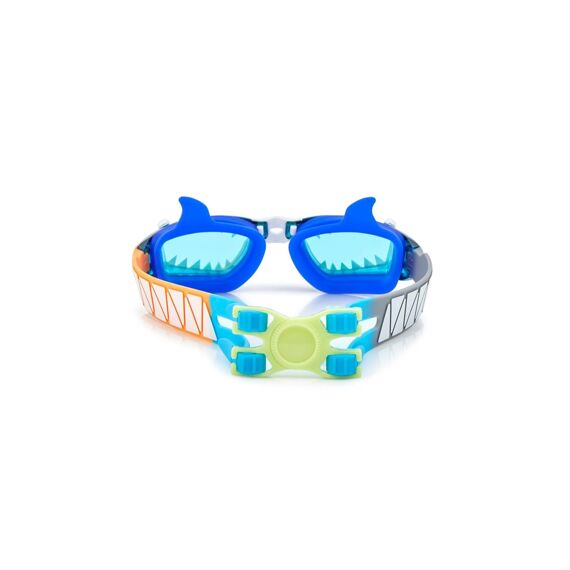 Bling2O Zwembril Small Bite +3Jaar Blauw Siliconen Met Aanpasbare Hoofdband