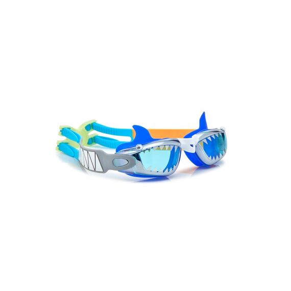 Bling2O Zwembril Small Bite +3Jaar Blauw Siliconen Met Aanpasbare Hoofdband