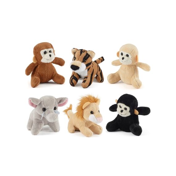 Living Nature Pluche Jungle Mini Buddies Assortie 9Cm