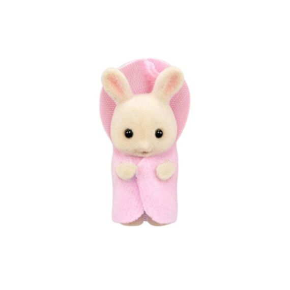 Sylvanian Families Drieling Baby Crème Konijn Badspeelset