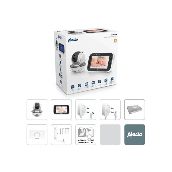 Alecto Dvm200M Digitale Video Babymonitor 4.3 Inch