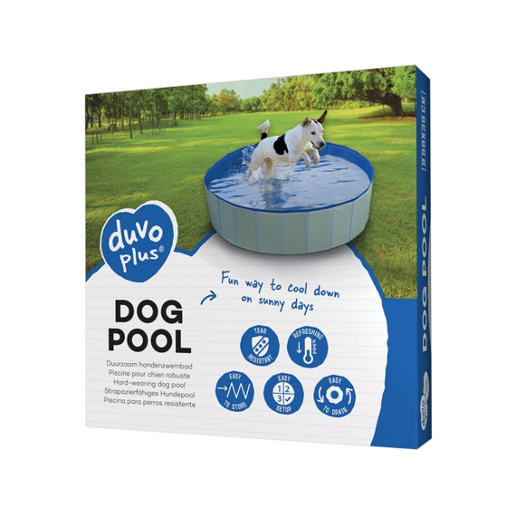 Duvo+ Hondenzwembad D80cmxh30cm Blauw