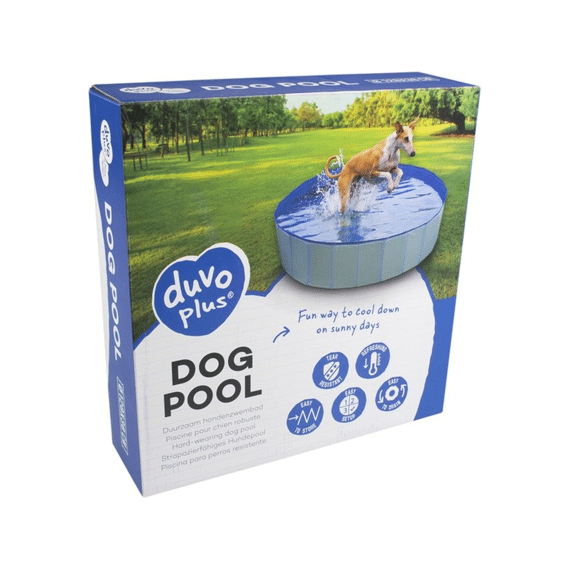 Duvo+ Hondenzwembad D120cmxh30cm Blauw