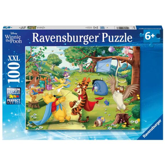 Ravensburger Puzzel 100 Stuks Xxl Disney Winnie The Pooh: De Redding