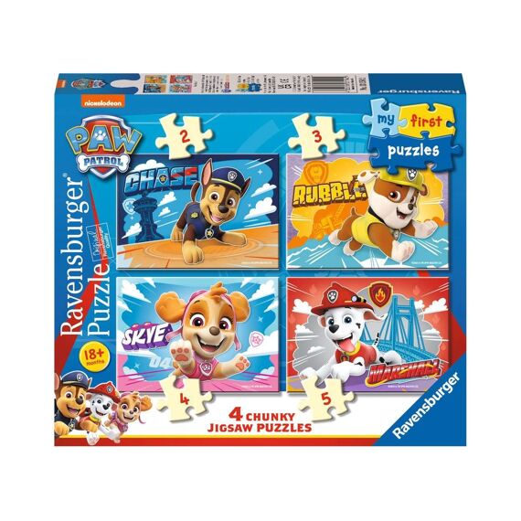 Ravensburger Puzzel My First Puzzle 3X6 Stuks Frame Paw Patrol