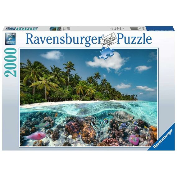 Ravensburger Puzzel 2000 Stuks Een Duik Op De Malediven