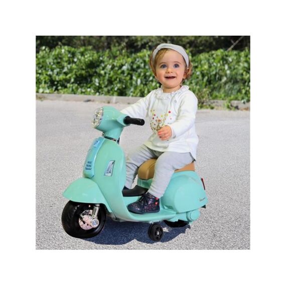 Elektronische Mini Vespa Voor Kinderen6V 30W 2Km/U +2Jaar Assortiment Prijs Per Stuk