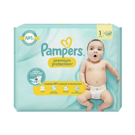 Pampers Premium Protection Key Size S1 29St