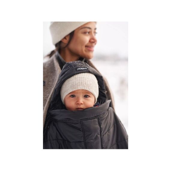 Babybjorn Wintercape Voor Draagzak Zwart