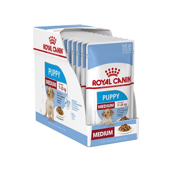 Royal Canin Medium Puppy Wet (10X140Gram)