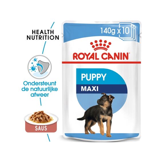 Royal Canin Maxi Puppy Wet (10X140Gram)