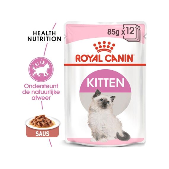 Royal Canin Kitten In Gravy (12X85Gram)