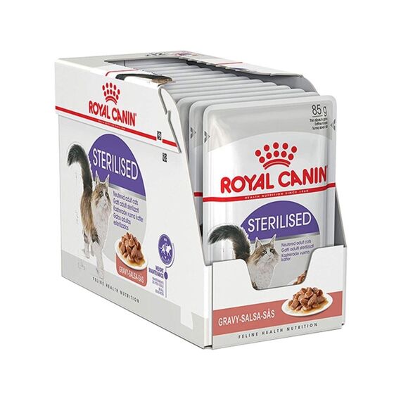 Royal Canin Sterilised In Gravy (Brokjes In Saus) (12X85Gram)