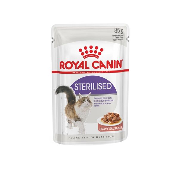 Royal Canin Sterilised In Gravy (Brokjes In Saus) (12X85Gram)