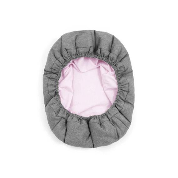 Stokke Nomi Eetstoel Newborn Set Black Grey Pink