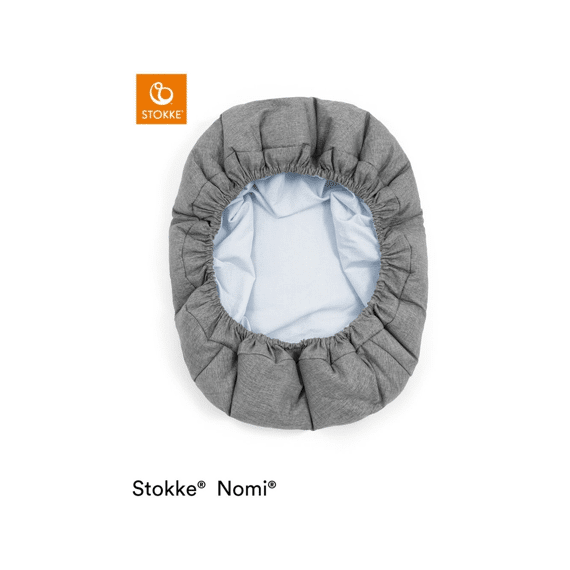 Stokke Nomi Eetstoel Newborn Set White Grey Blue
