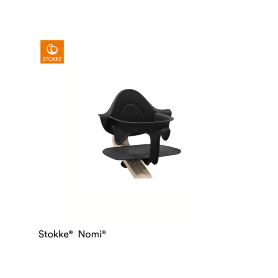 Stokke Nomi Eetstoel Baby Set Black