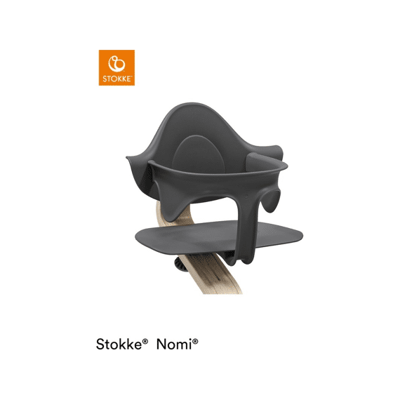 Stokke Nomi Eetstoel Baby Set Anthracite