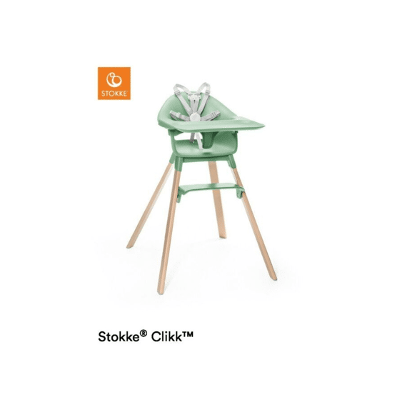 Stokke Clikk Eetstoel Clover Green
